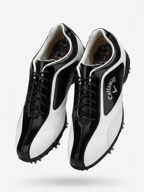 Callaway Women’s Black & White Athletic Golf Shoes